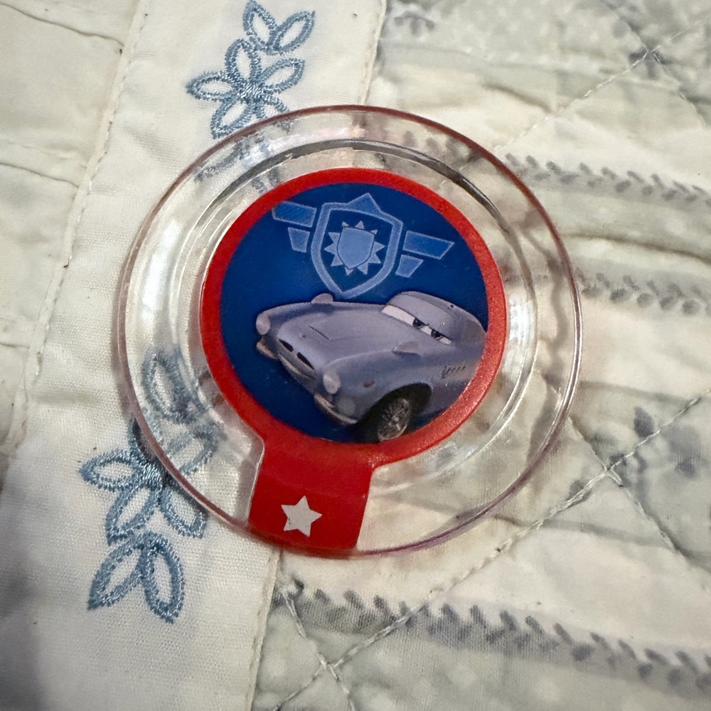 Disney Character Power Discs Set - Red and Silver - Picture 5 of 8